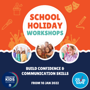 School Holiday Workshops for kids